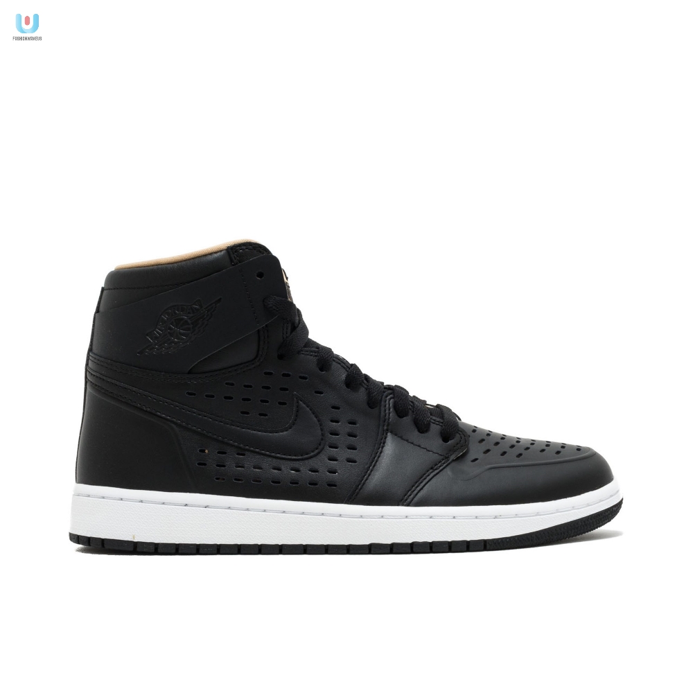 Air Jordan 1 Retro High Black Vachetta Tan 845018030 Mattress Sneaker Store 