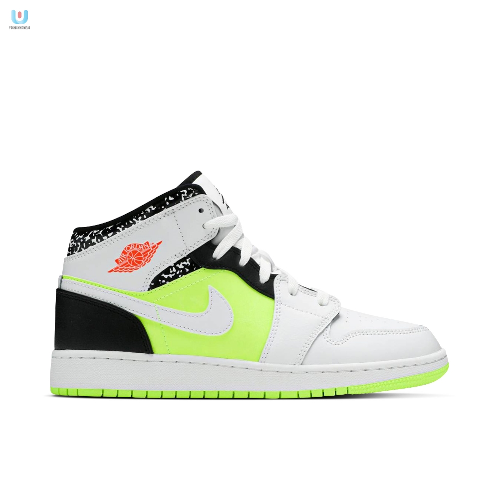 Air Jordan 1 Mid Notebook Gs 554725870 Mattress Sneaker Store 