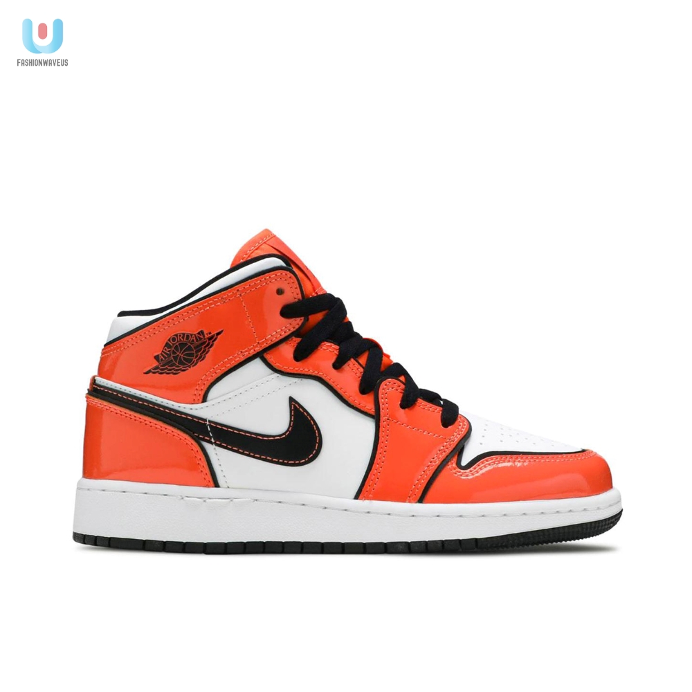 Air Jordan 1 Mid Turf Orange Gs Bq6931802 Mattress Sneaker Store 