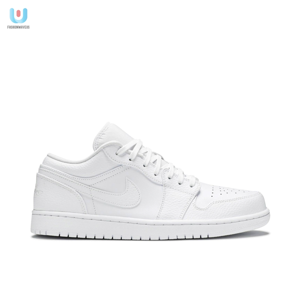 Air Jordan 1 Low Triple White 553558111 Mattress Sneaker Store 