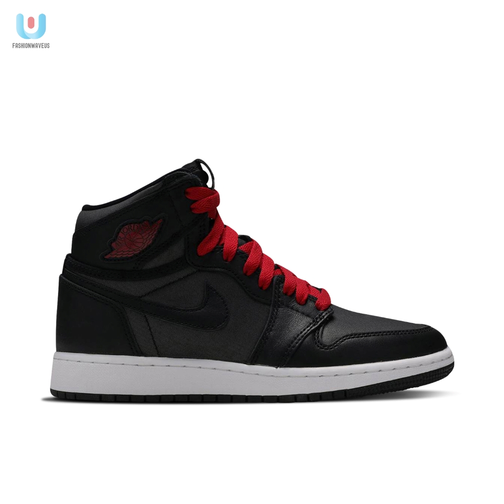Air Jordan 1 Retro High Black Gym Red Gs 575441060 Mattress Sneaker Store 