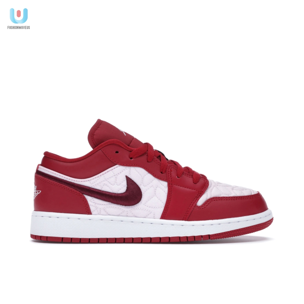 Air Jordan 1 Low Red Quilt Gs Db3621600 Mattress Sneaker Store 