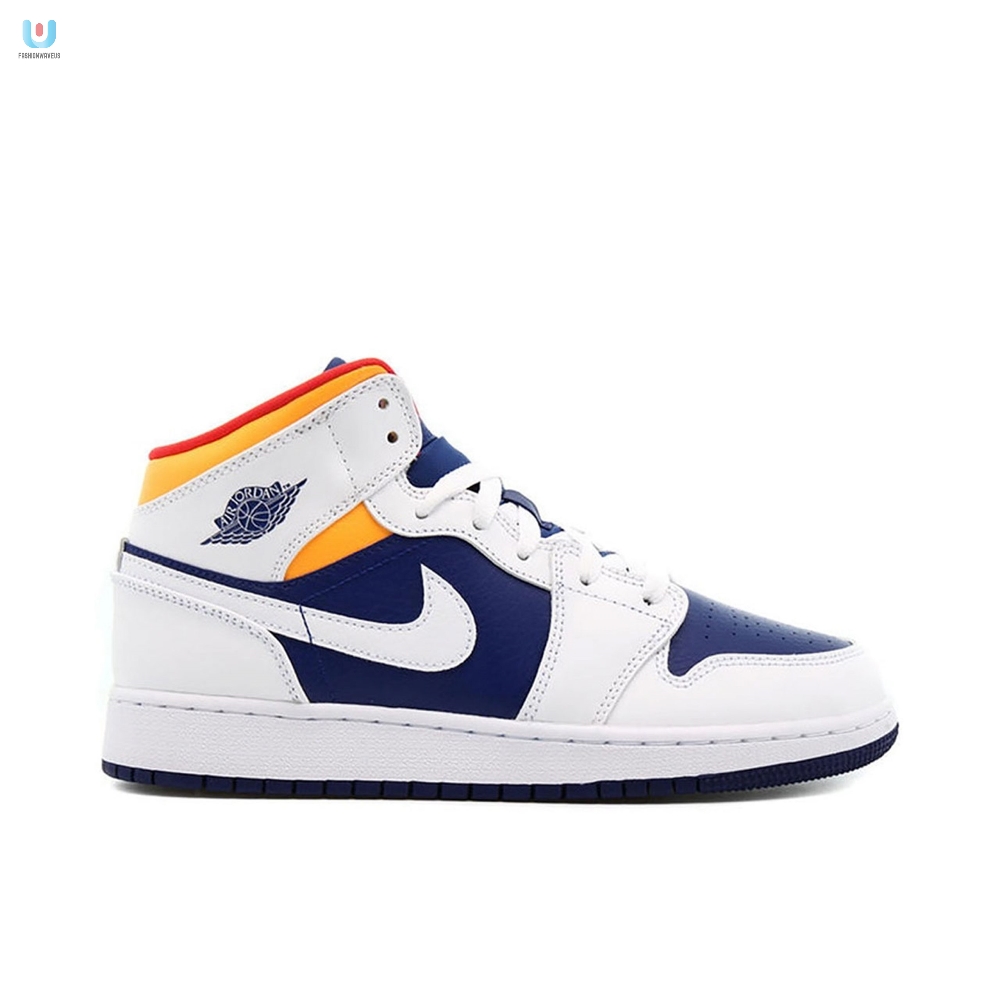 Air Jordan 1 Mid Laser Orange 554724131 Mattress Sneaker Store 
