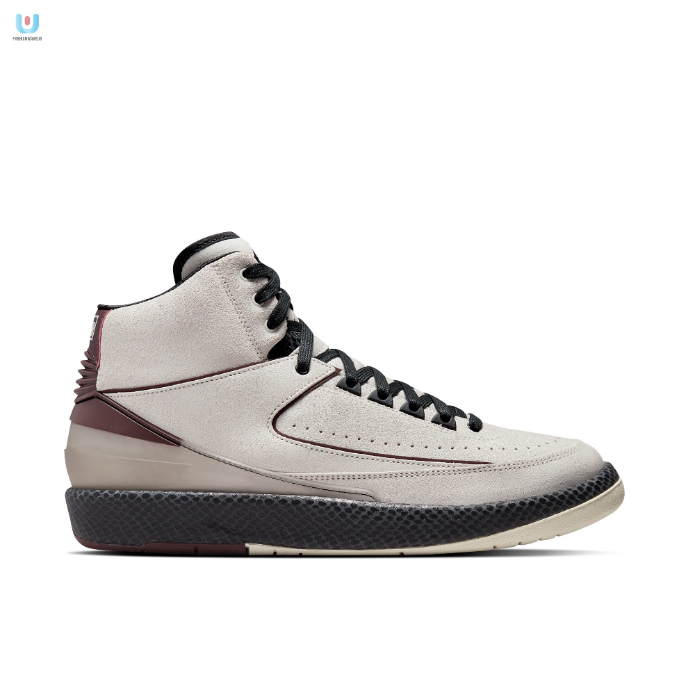 A Ma Maniere X Air Jordan 2 Sail Burgundy Do7216100 Mattress Sneaker Store 