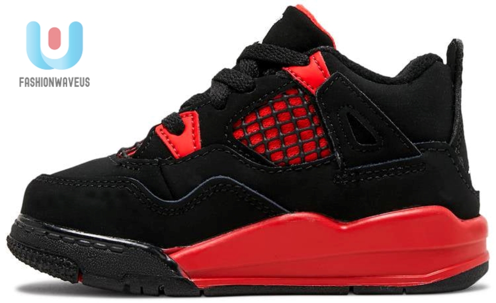Air Jordan 4 Retro Td Red Thunder Bq7670016 Mattress Sneaker Store 