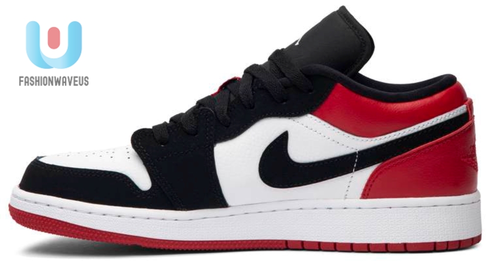 Air Jordan 1 Low Gs Black Toe 553560116 Mattress Sneaker Store 