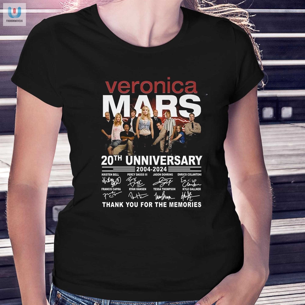 Veronica Mars 20Th Anniversary 20042024 Thank You For The Memories Tshirt 