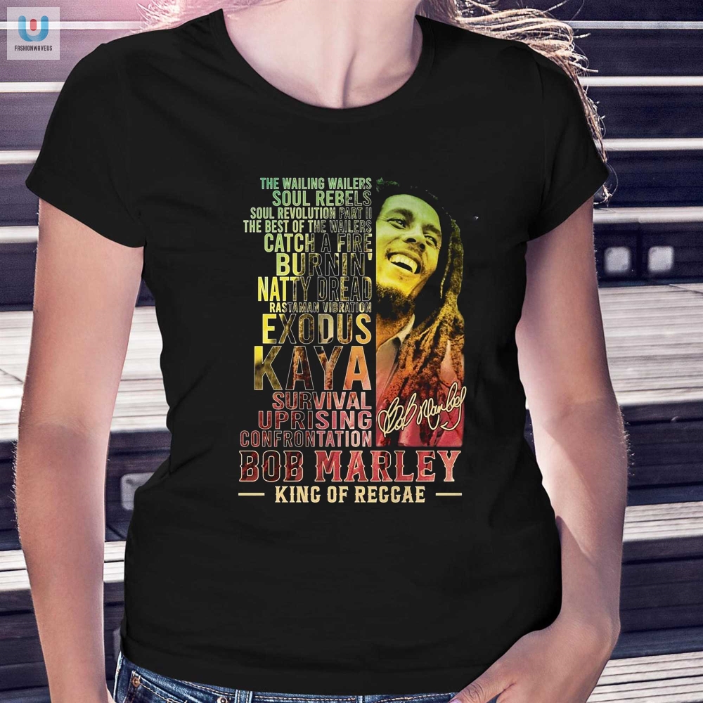 Bob Marley King Of Reggae Tshirt 