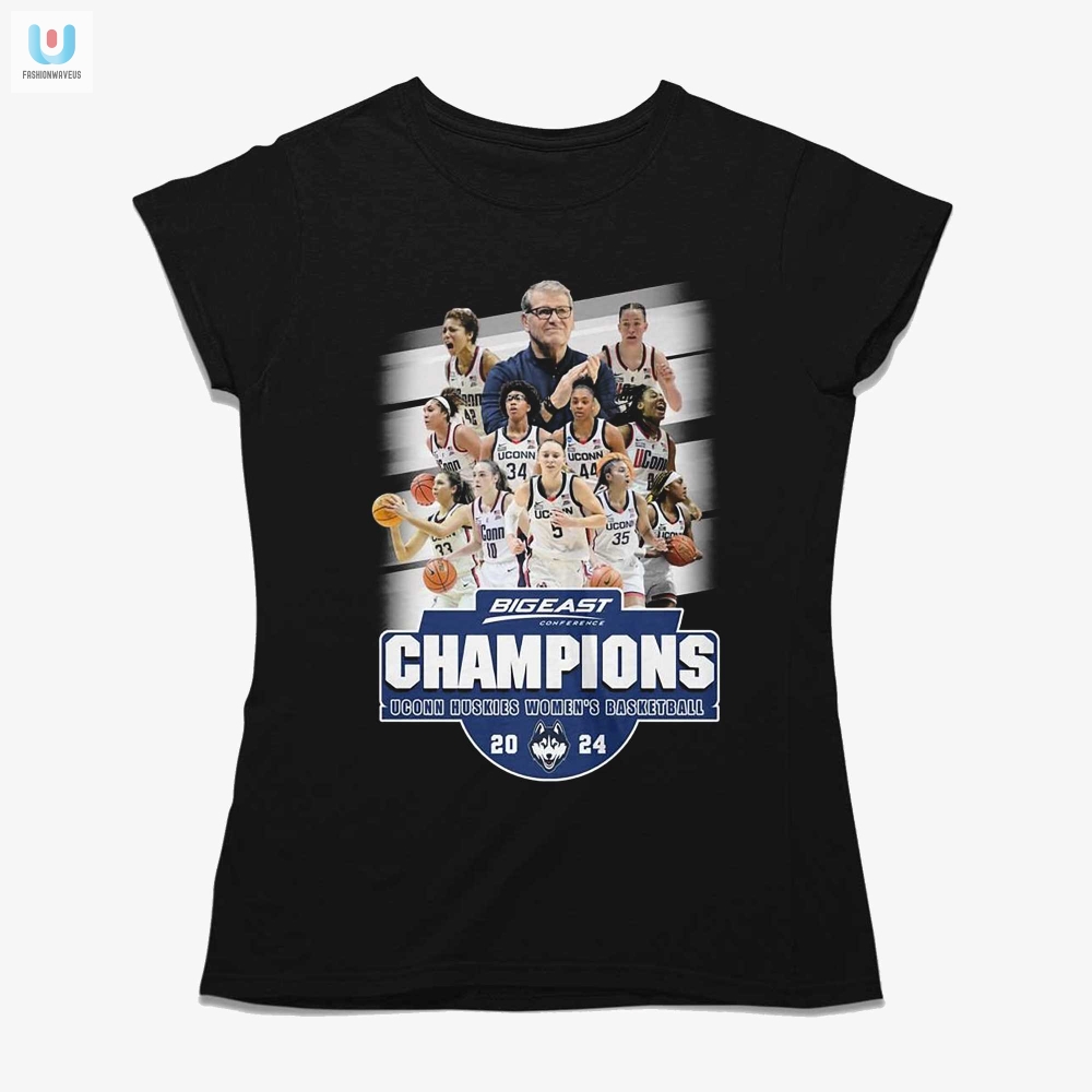 Bigeast Conference Champions Uconn Huskies Womens Basketball 2024 Tshirt 
