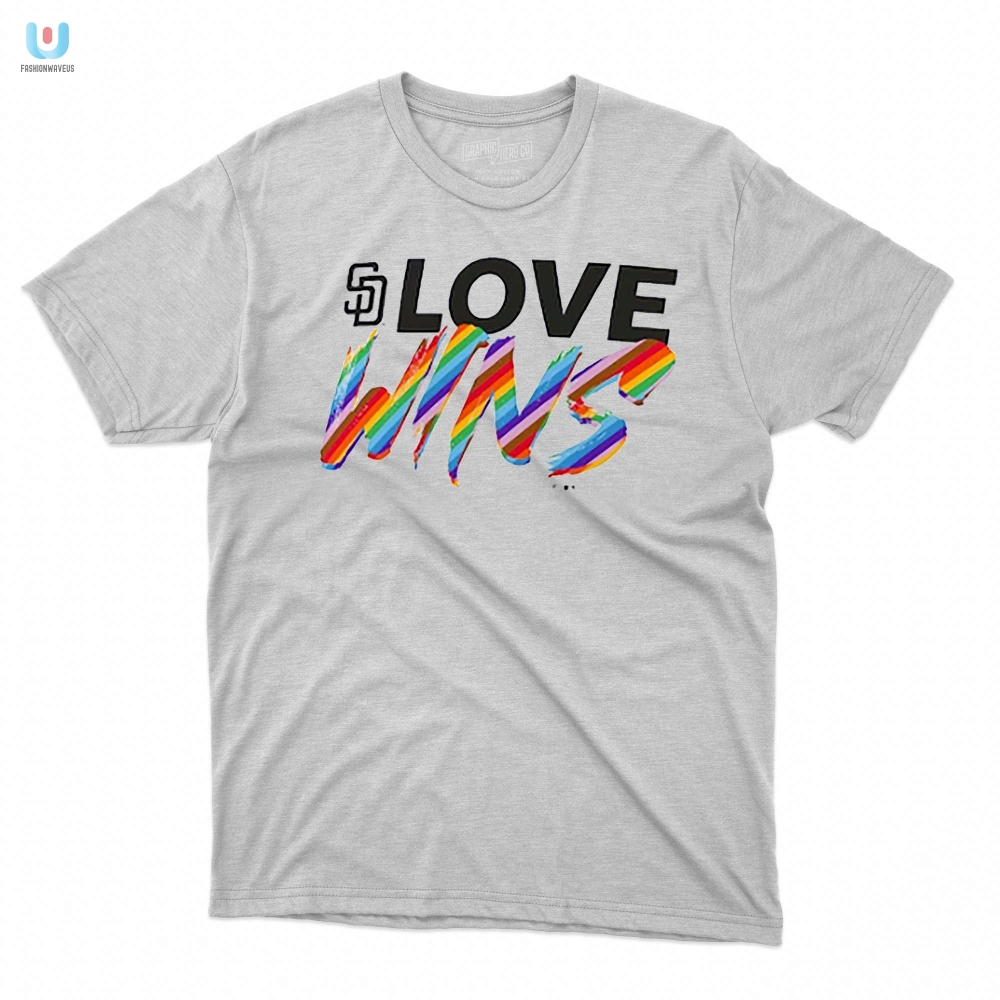 San Diego Padres Fanatics Branded Love Wins Tshirt fashionwaveus 1