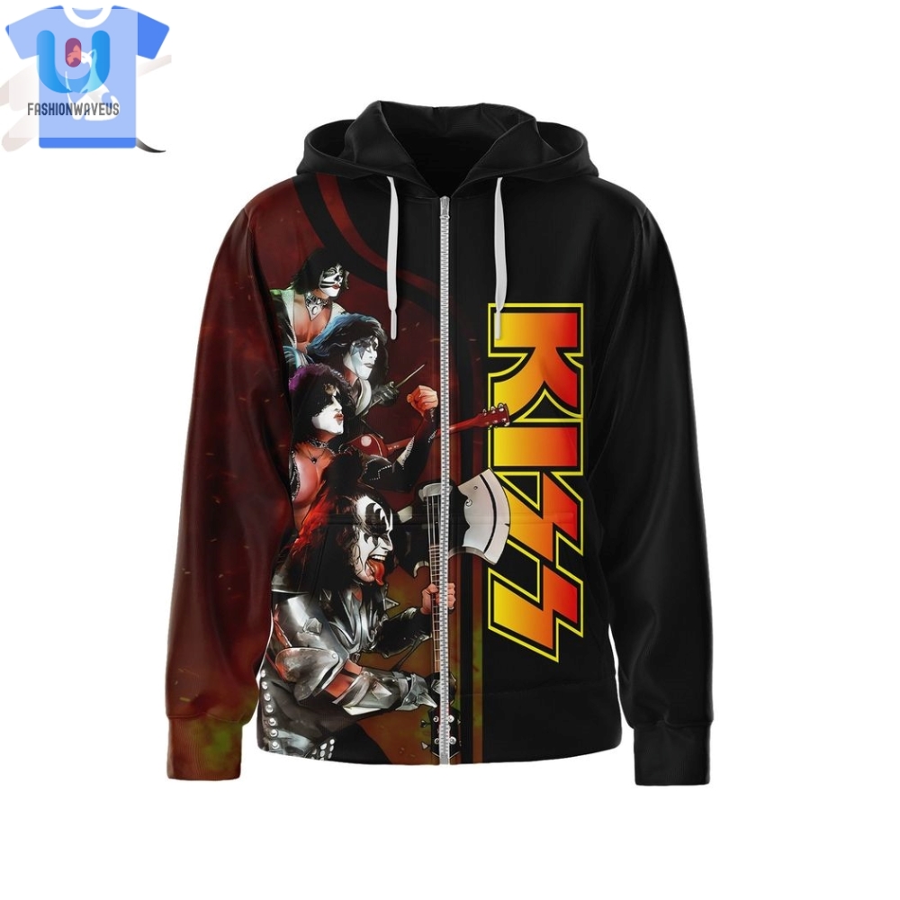 Kiss I Was Made For Lovin You Hoodie 