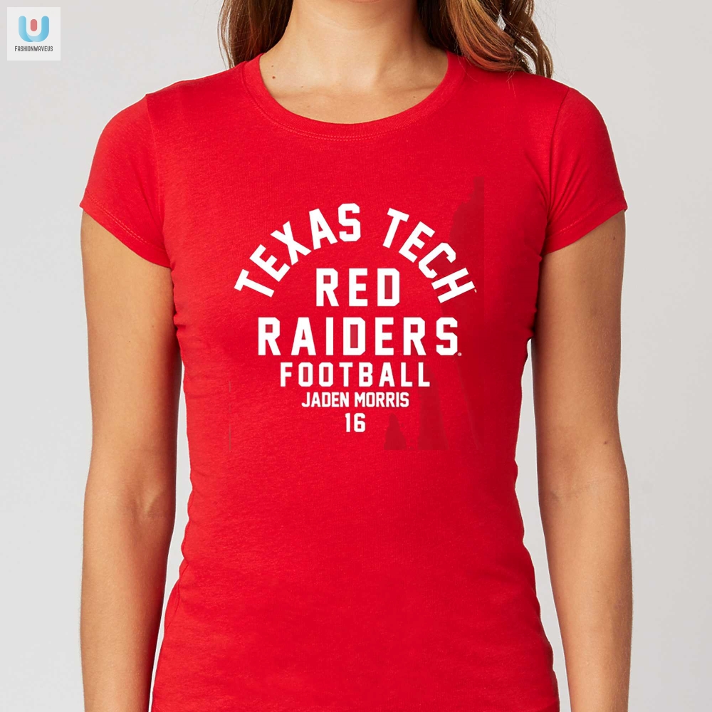 Texas Tech Red Raiders Ncaa Football Jaden Morris Tshirt fashionwaveus 1