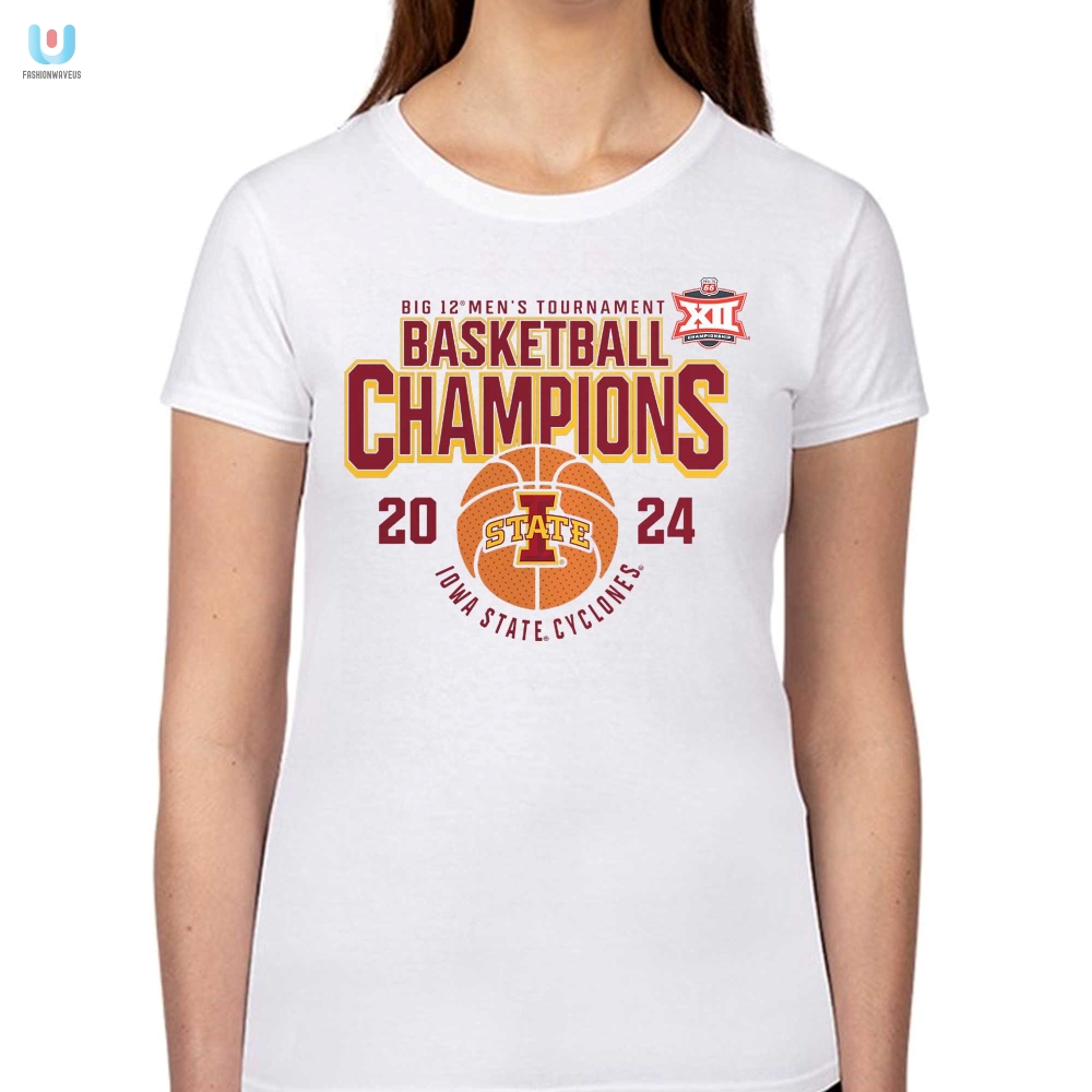 Iowa State Cyclones 2024 Big 12 Mens Basketball Conference Tournament Champions Tshirt 