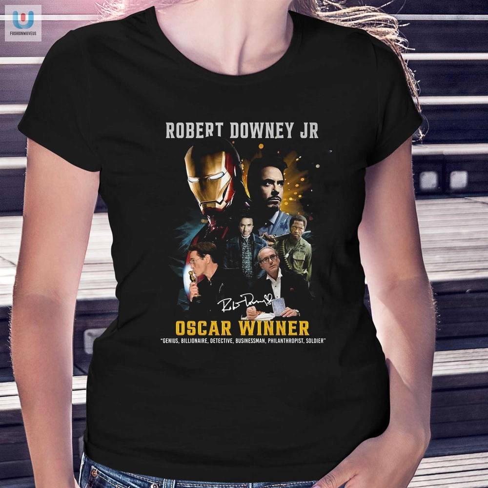 Robert Downey Jr Oscar Winner Tshirt 