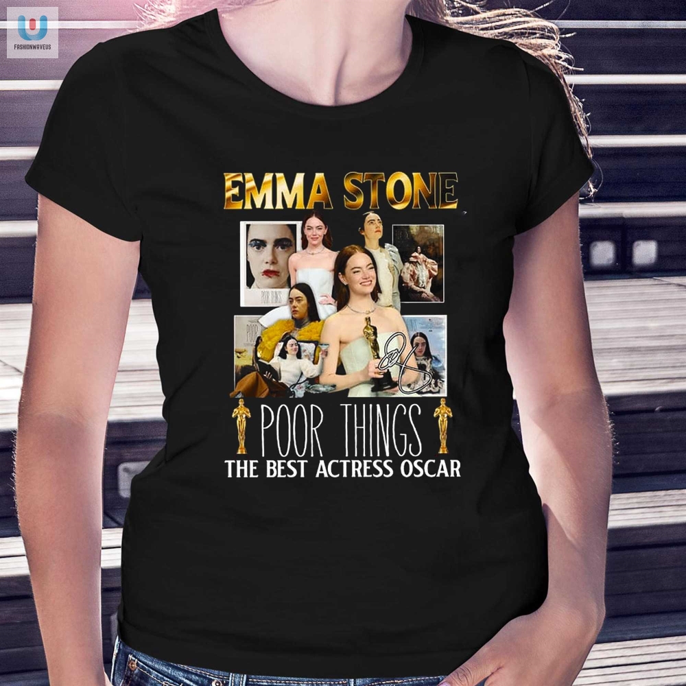 Emma Stone Poor Things The Best Actress Oscar Tshirt 