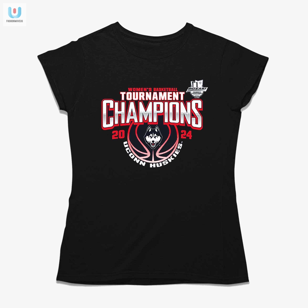 Uconn Huskies 2024 Big East Womens Basketball Conference Tournament Champions Tshirt 