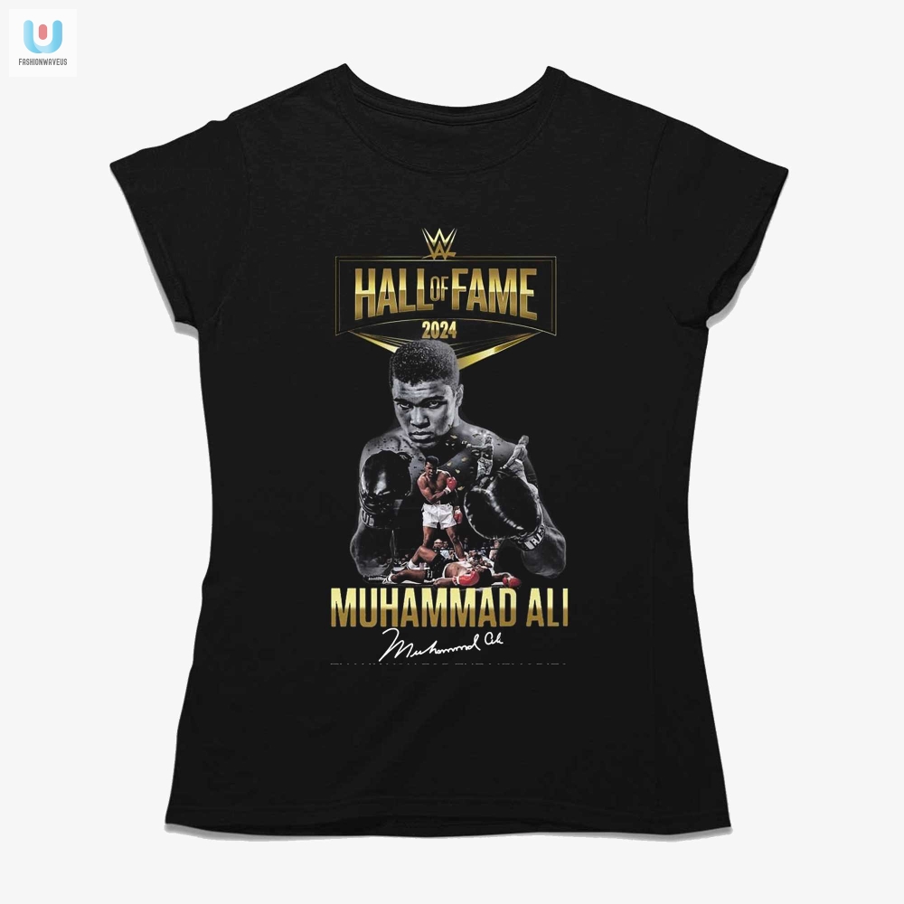Hall Of Fame 2024 Muhammad Ali Thank You For The Memories Tshirt 