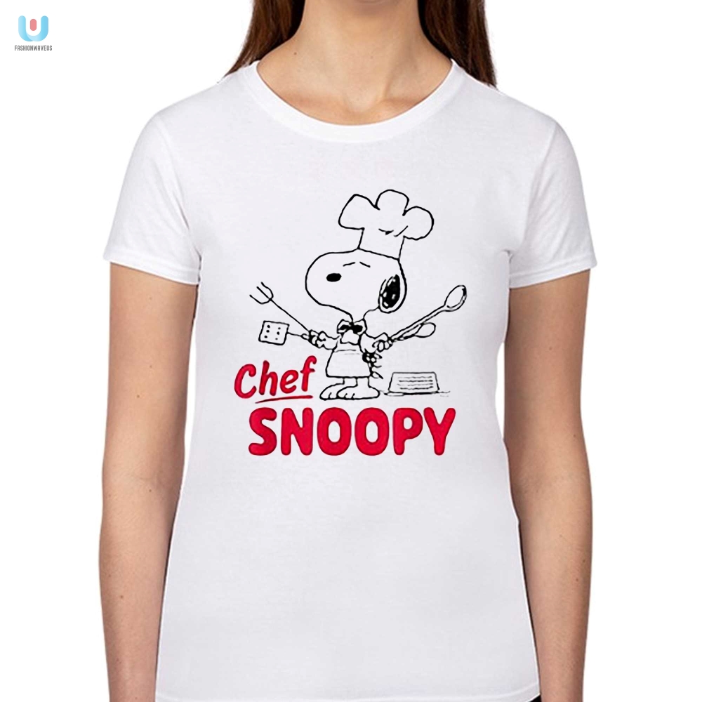 Chef Snoopy Peanuts Shirt 