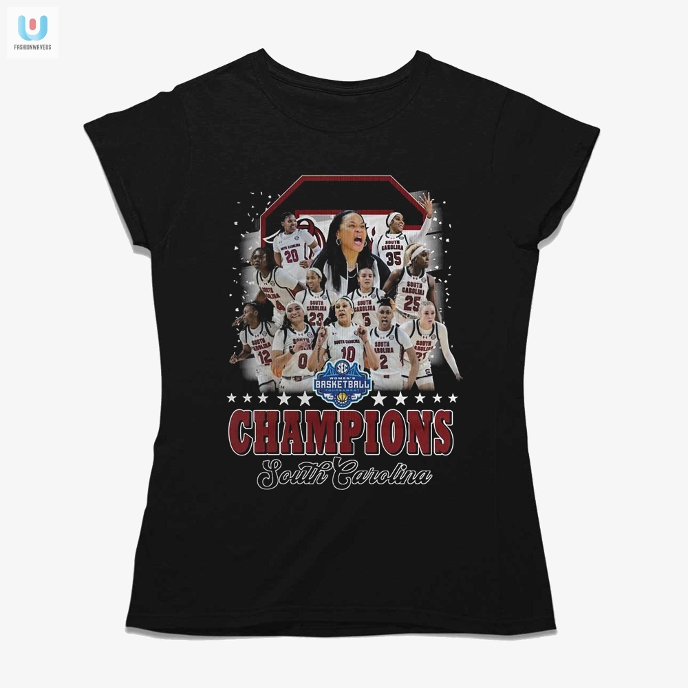 Womens Basketball Tournament Champions South Carolina Tshirt 
