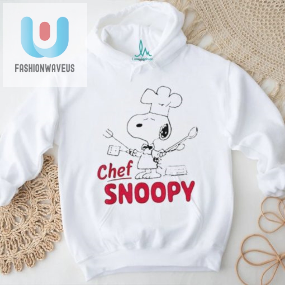 Chef Snoopy Peanuts Shirt 