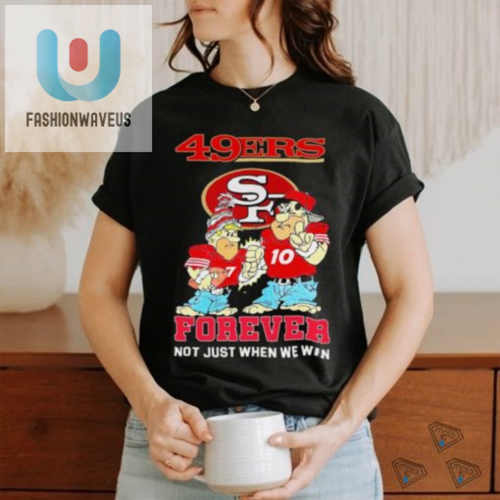 Official Charvarius Ward And Jimmy Garoppolo Cartoon Sf 49Ers Forever Not Just When We Win Shirt 