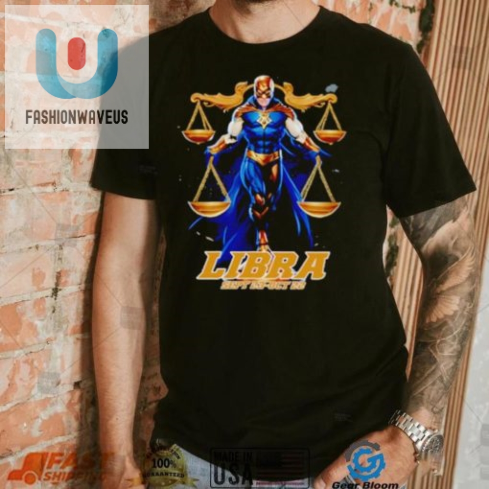 Libra Starsign Superhero Shirt 