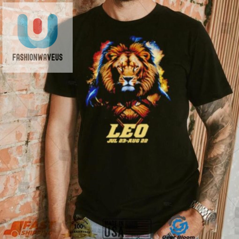 Leo Starsign Superhero Shirt 