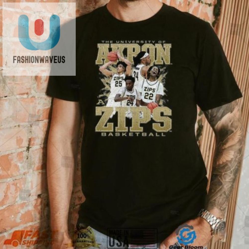 Akron Ncaa Mens Basketball Official 2023 2024 Post Season T Shirt 
