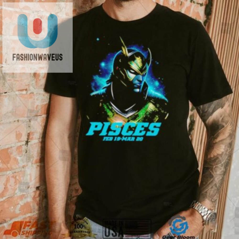 Pisces Starsign Supervillain Shirt 
