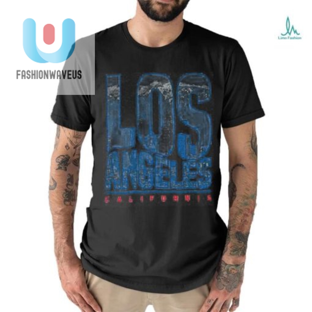 Where Im From Adult Los Angeles Skyline T Shirt 
