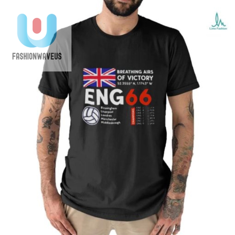 Official England Breathing Airs Of Victory 66 Shirt 