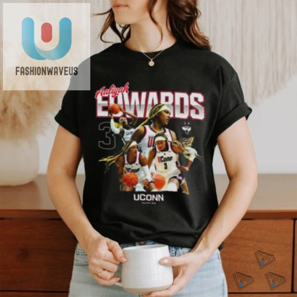 Uconn Huskies 2024 Ncaa Womens Basketball Aaliyah Edwards 2023  2024 Post Season Shirt 