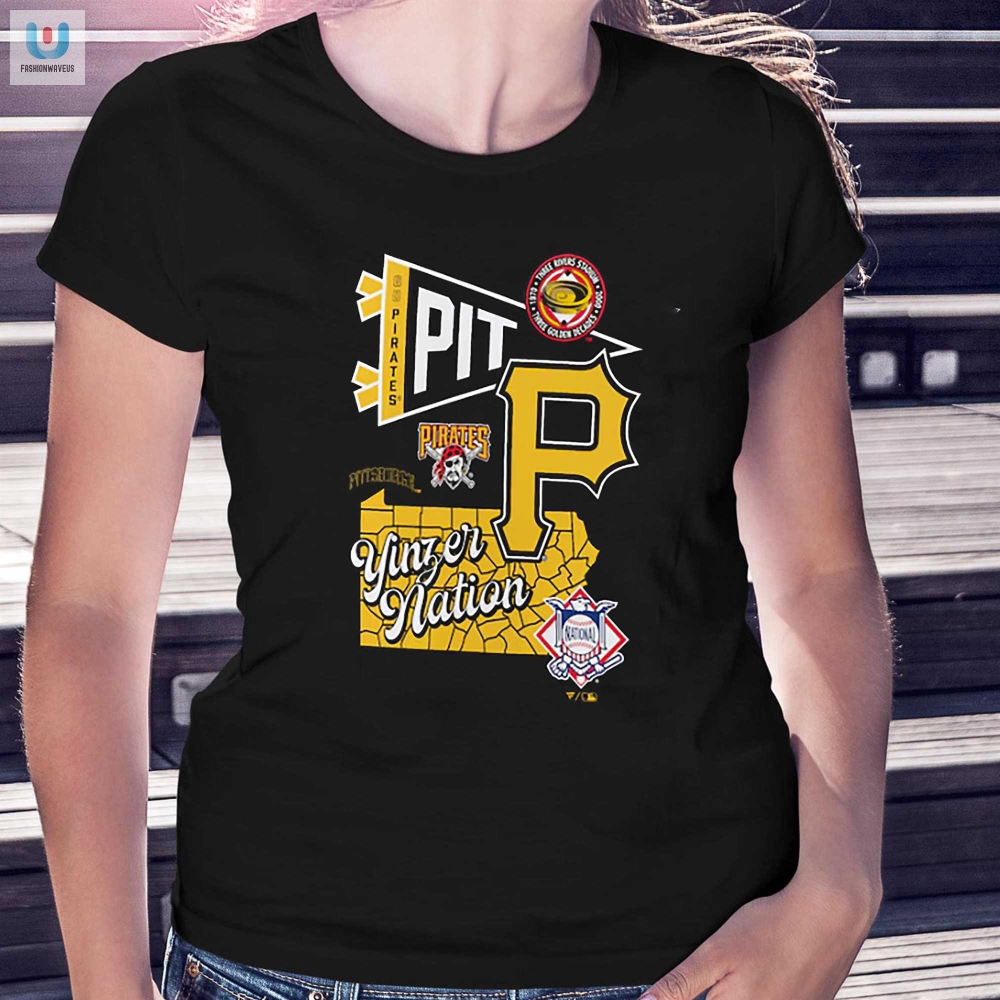 Pittsburgh Pirates Fanatics Branded Split Zone Tshirt 