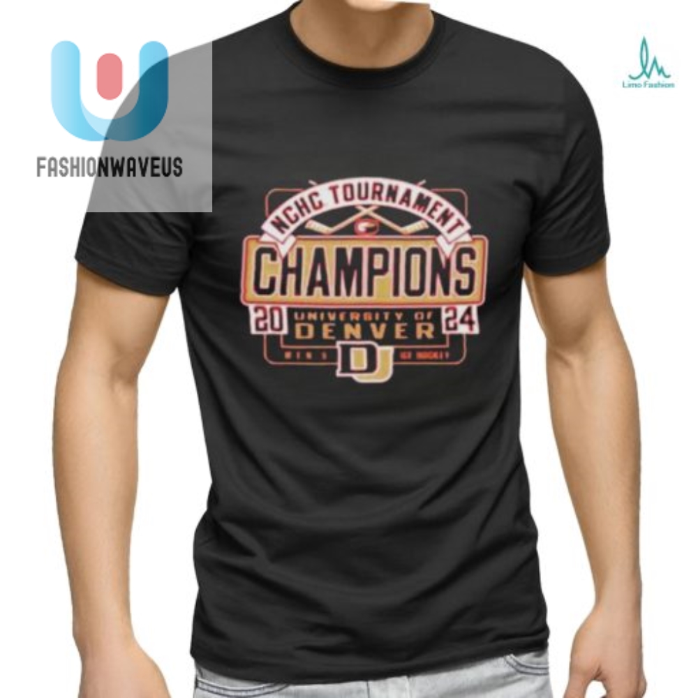 Official University Of Denver Mens Hockey 2024 Summit League Tournament Champions Shirt 