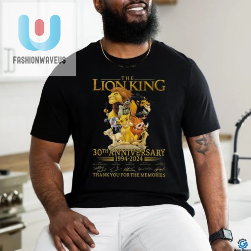 The Lion King Thank You For The Memories 1994 2024 T Shirt fashionwaveus 1 4