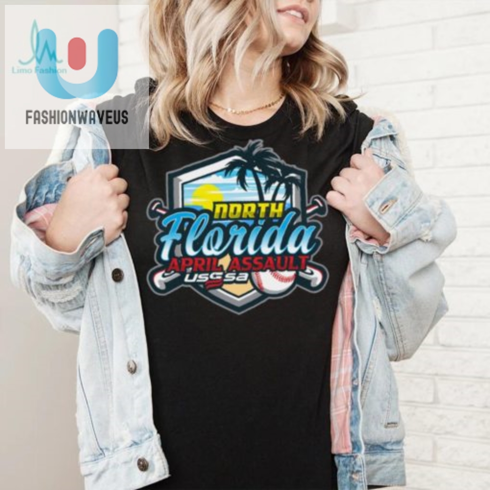 Usssa Florida Baseball North Florida April Assault 2024 Logo Shirt 