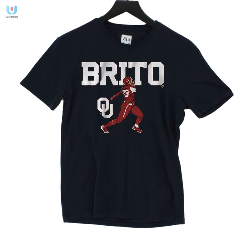 Oklahoma Softball Alyssa Brito Slugger Swing Shirt fashionwaveus 1