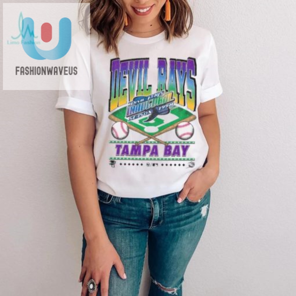 Tampa Bay Rays White Franklin Shot T Shirt 