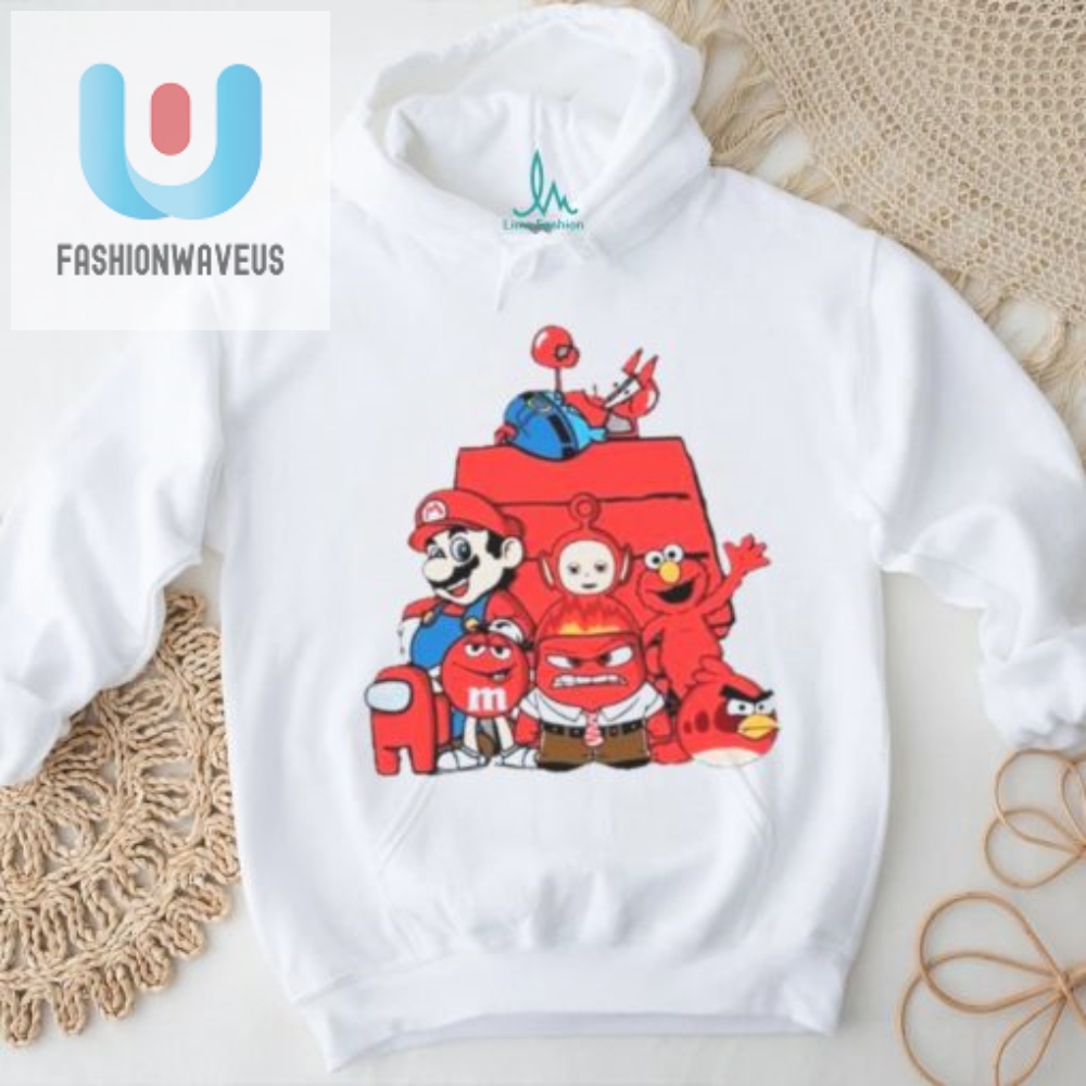 The Mario And Friends Red House Shirt 