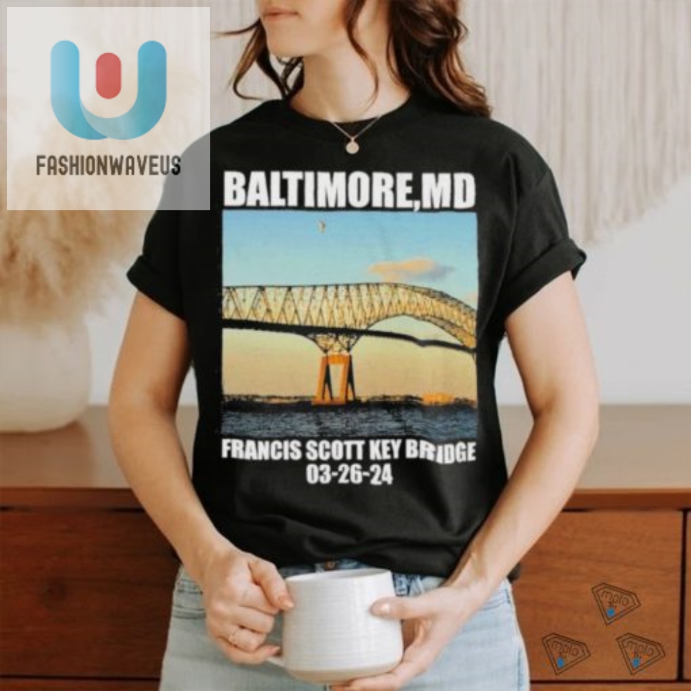 Baltimore Md Francis Scott Key 03 26 2024 Vintage Shirt 