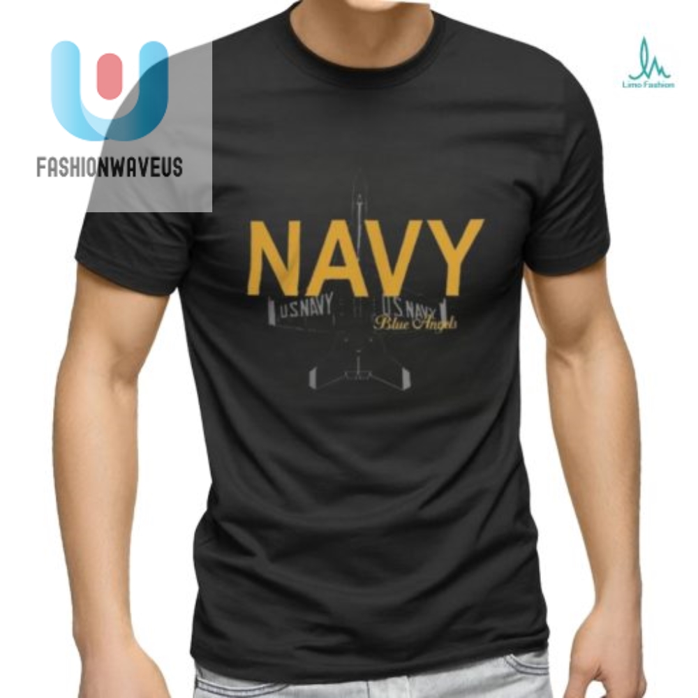 Official Navy Midshipmen Under Armour Blue Angels Performance Raglan Shirt 