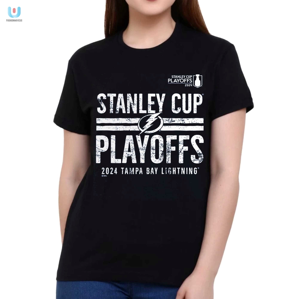 Tampa Bay Lightning Fanatics Branded 2024 Stanley Cup Playoffs Tshirt 