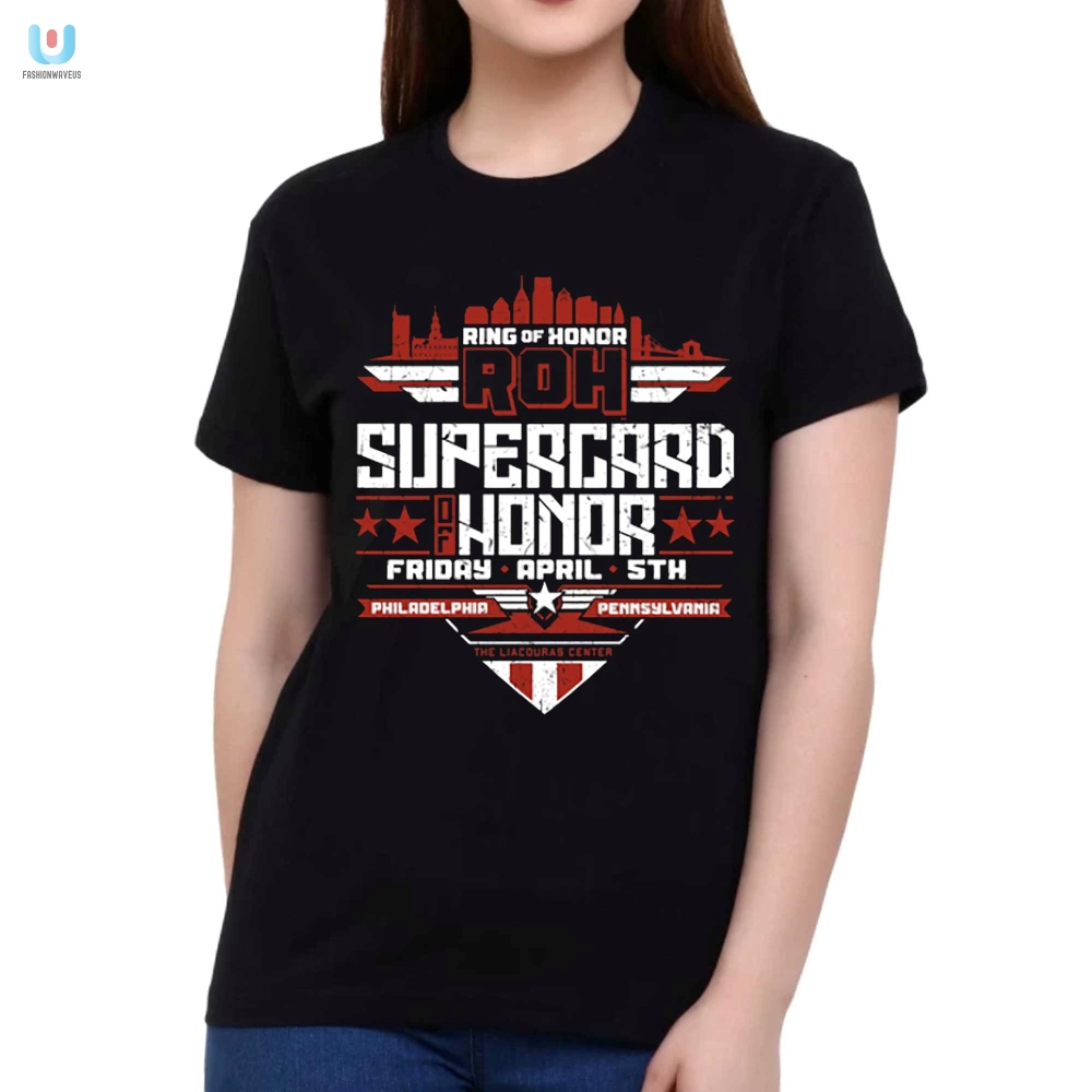 Roh Supercard Of Honor 2024 Event Tshirt 