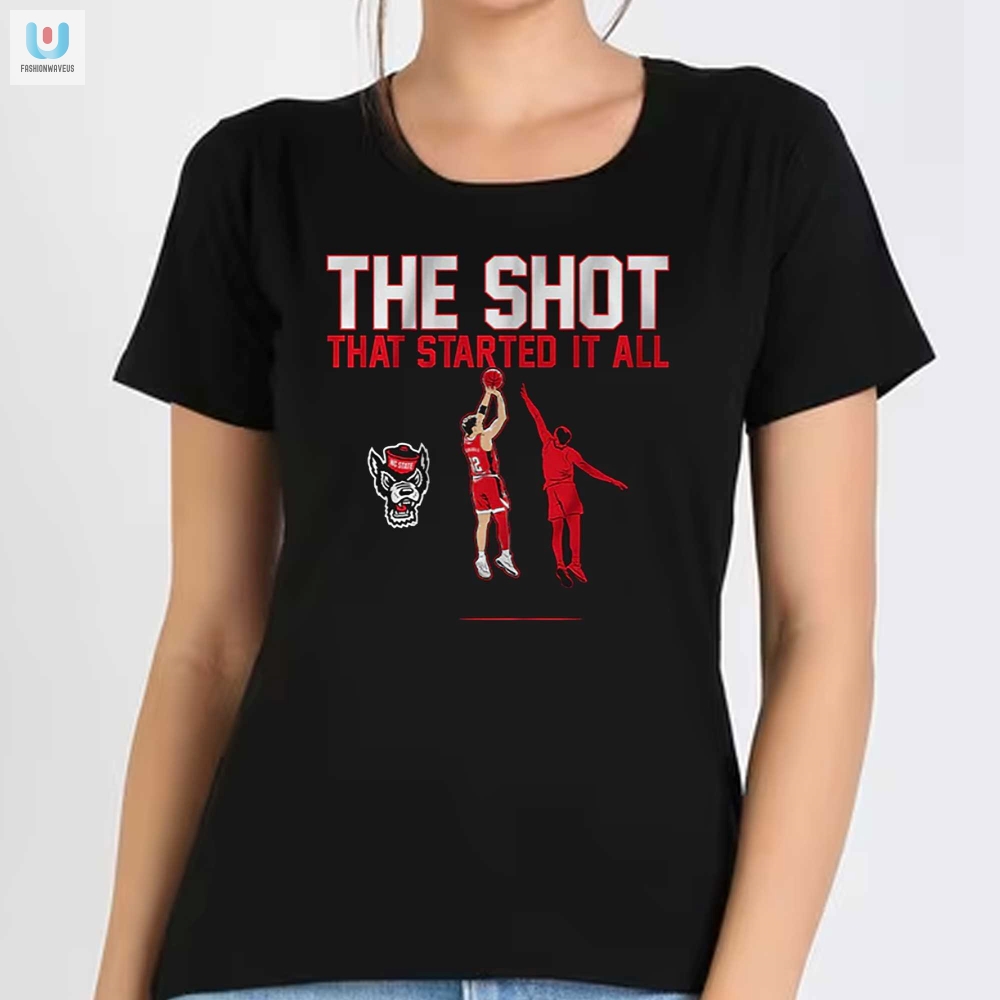Nc State Basketball Michael Oconnell The Shot That Started It All Shirt 