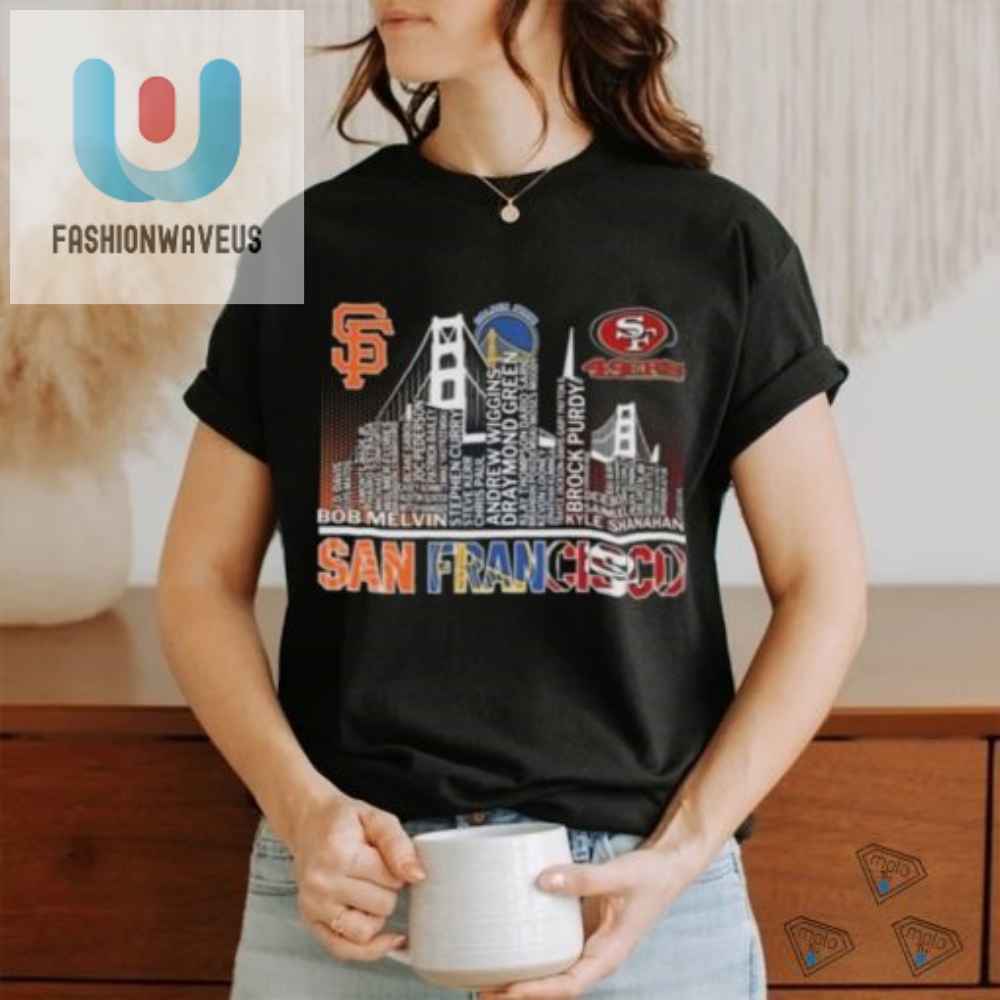 Original San Francisco Sport Teams Players City Skyline Shirt 
