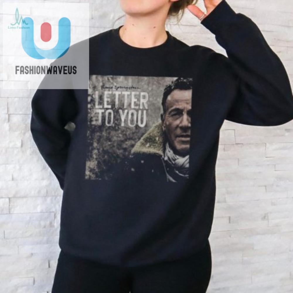 Bruce Springsteen Merch Letter To You Album Cover T Shirt 