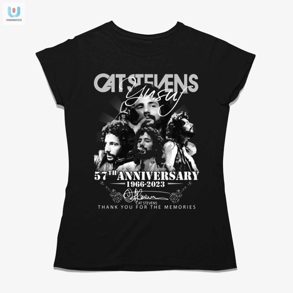 Cat Stevens 57Th Anniversary 19662023 Thank You For The Memories Tshirt 