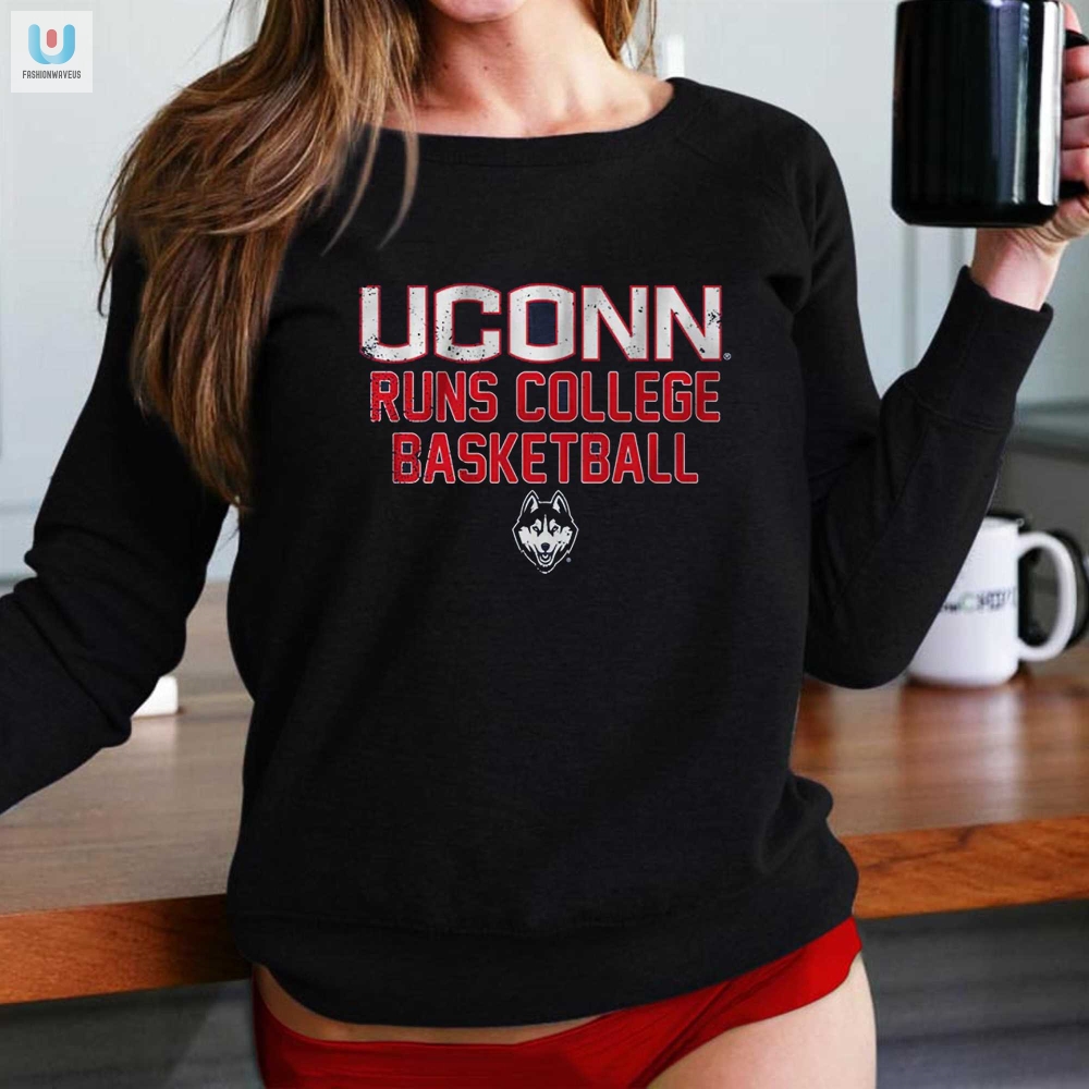 Uconn Runs College Basketball Shirt 