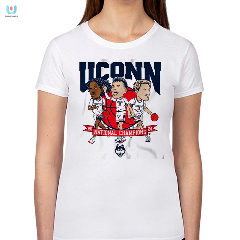 Uconn Mens Basketball 2024 National Champions Caricatures Shirt 