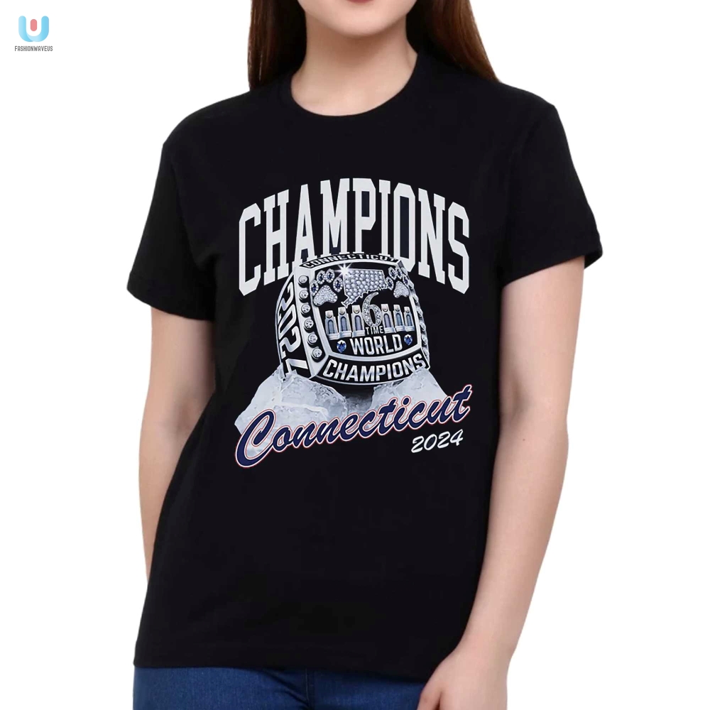 Connecticut 2024 Ct Ring Champions Shirt 